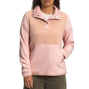 The North Face Mountain Sweatshirt 3.0 Insulated Pullover Top Evening Sand Pink